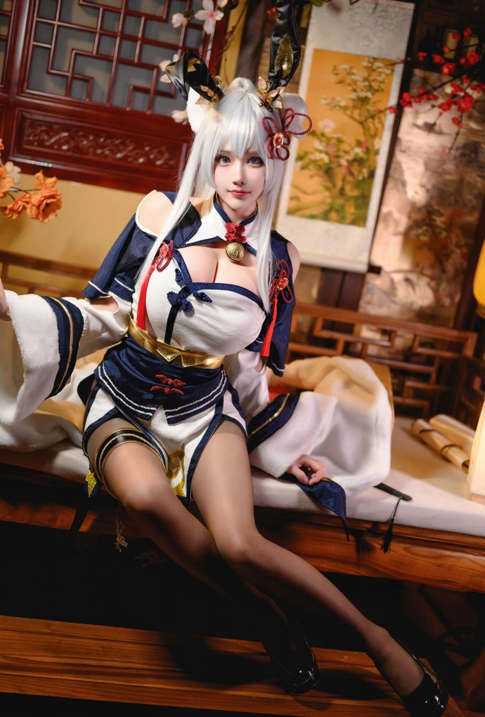 带着乳夹上课